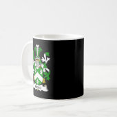 Bloedbekleding van de gezinscrest koffiemok (Voorkant links)