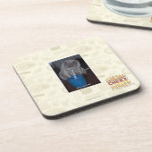 Bloedblaasjes in onze melk bier onderzetter (Linkerzijde)