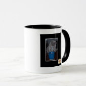 Bloedblaasjes in onze melk mok (Voorkant rechts)