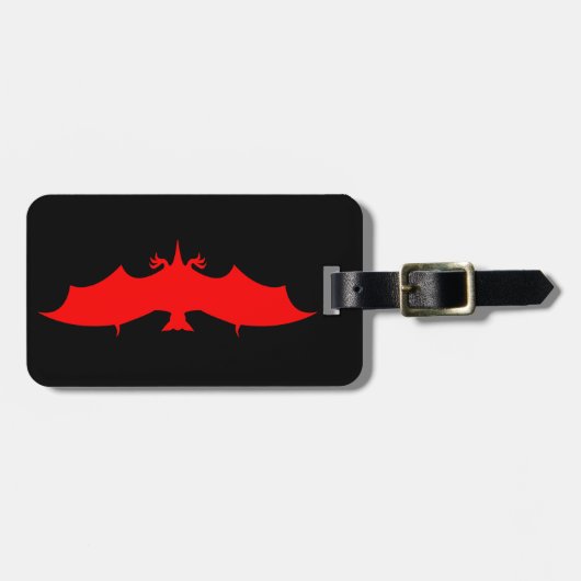 Bloedbloed Bagagelabel (Voorkant horizontaal)