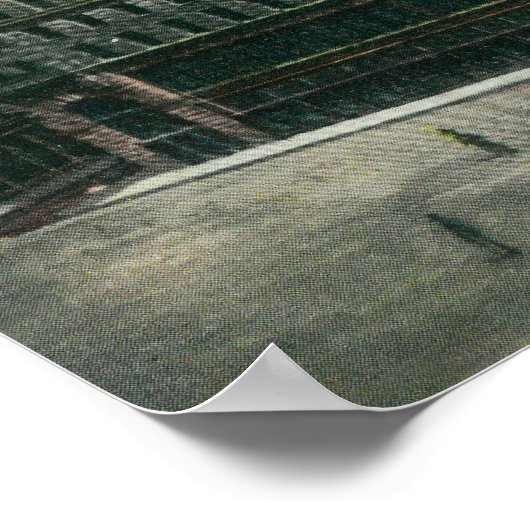 Bloedbloed van de markt en Mason Sts Poster (Hoek)