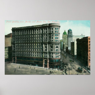 Bloedbloed van de markt en Mason Sts Poster