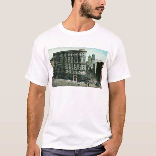 Bloedbloed van de markt en Mason Sts T-shirt (Voorkant)