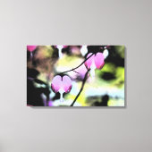 Bloedbloeding Hartflesal Canvas Afdruk (Voorkant)