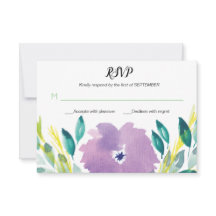 Bloedbloem RSVP-kaart