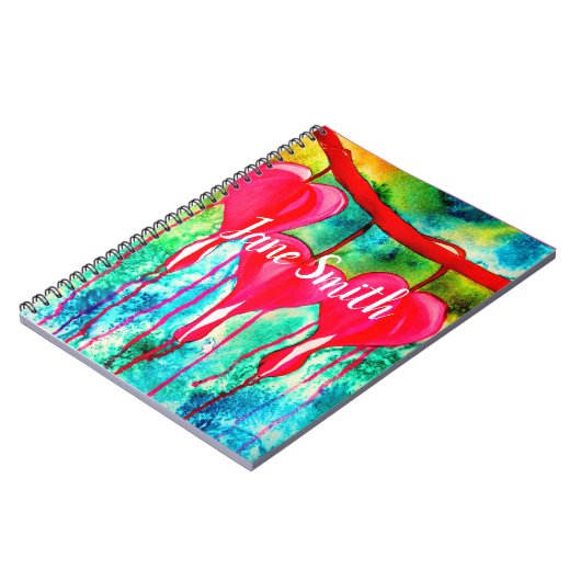 Bloedbloemen Notitieboek (Linkerzijde)