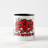 Bloedbroers logo Koffie Mok (Center)