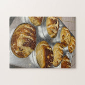 Bloedbrood houdt van eten legpuzzel (Horizontaal)