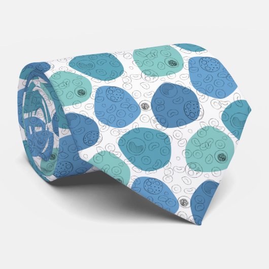 Bloedcellen - Blues Stropdas (Opgerold)