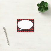 Bloedcellen spraakballon post-it® notes (Kantoor)