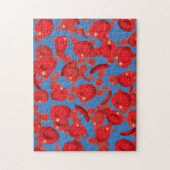 Bloedcellen Wetenschapsbiologie Legpuzzel (Verticaal)