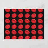 Bloedcellenpatroon Briefkaart (Voorkant)