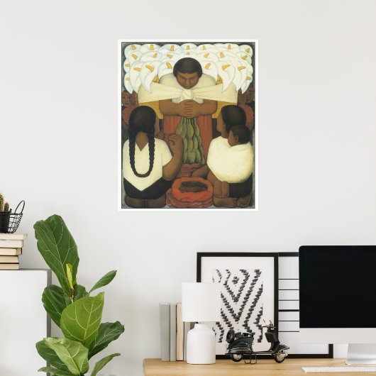 Bloeddag Diego Rivera Poster (Thuiskantoor)