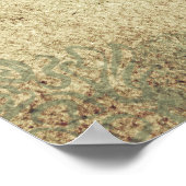 Bloeddagbloemen op 2 mei "Lily of the valley" Poster (Hoek)