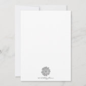 Bloeddagbloemen op 7 februari "Vergeet me niet" Kaart (Achterkant)