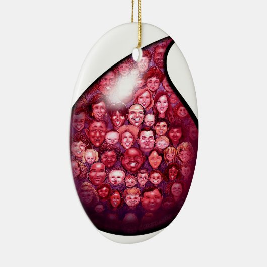 Bloeddaling Keramisch Ornament (Rechts)