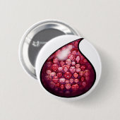 Bloeddaling Ronde Button 5,7 Cm (Voorkant /achterkant)