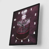 Bloeddecanter Vierkante Klok (Hoek)