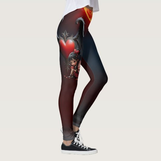 Bloeddmaan Valentijnsfee Leggings (Rechts)