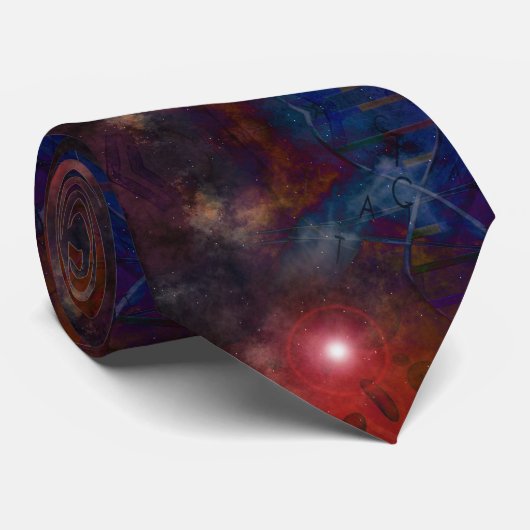 BloedDNA Stropdas (Opgerold)