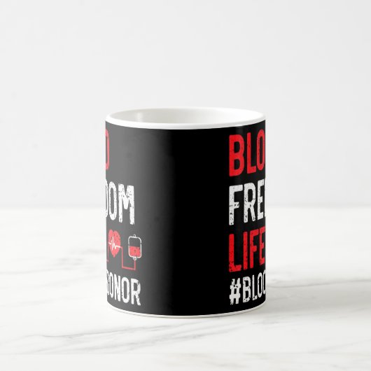 Bloeddonatie Bewustmaking Bloeddonor Flebotomist Koffiemok (Center)