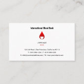 Bloeddonatie | Bloedbank Visitekaartje (Voorkant)