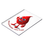 Bloeddonatie notitieboek (Linkerzijde)