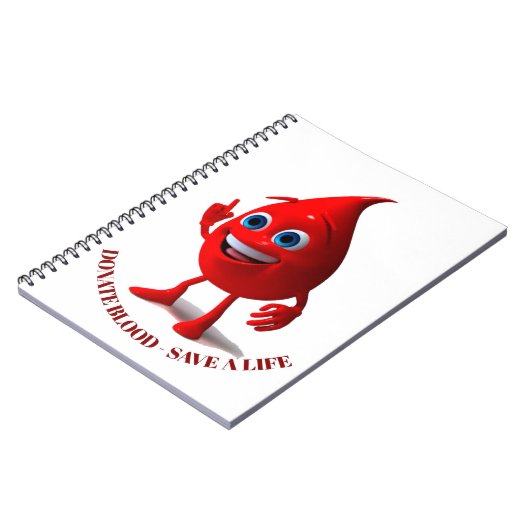 Bloeddonatie notitieboek (Linkerzijde)