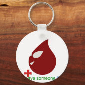 bloeddonatie sleutelhanger (Voorkant)