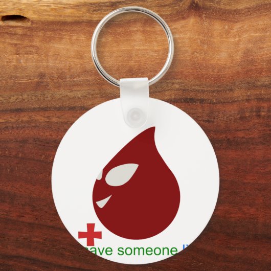 bloeddonatie sleutelhanger (Voorkant)