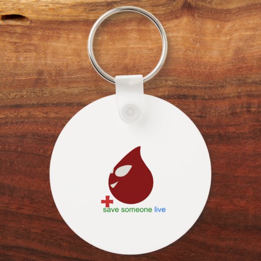 bloeddonatie sleutelhanger (Voorkant)