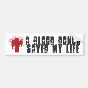 Bloeddonor Bumpersticker
