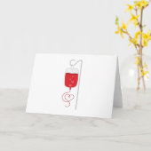 Bloeddonor Kaart (Gele Bloem)