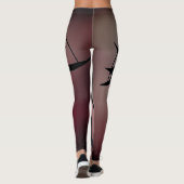 Bloeddoorlopen gezichtsvermogen leggings (Achterkant)