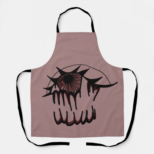 Bloeddoorlopen gezichtsvermogen schort (Voorkant)