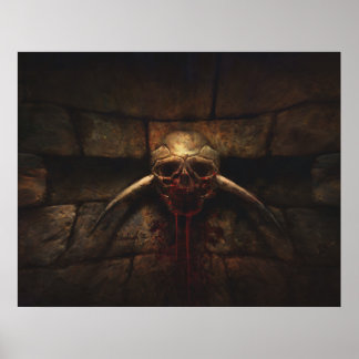 Bloeddorst - duinkerhorrordruk poster