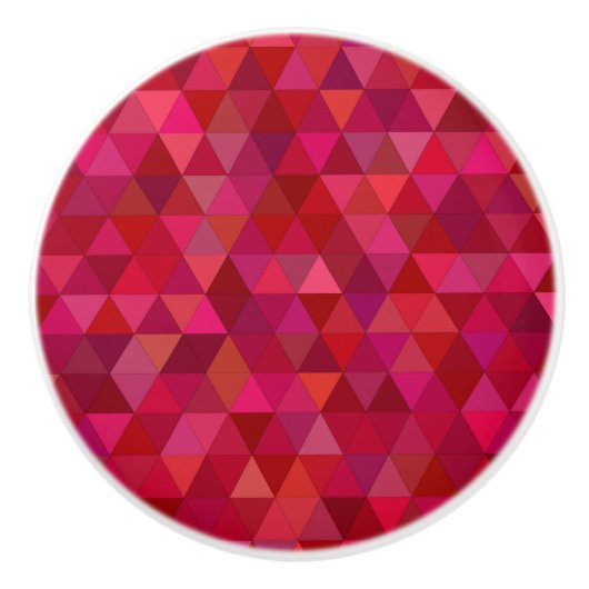 Bloeddriehoeken Keramische Knop (Voorkant)