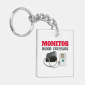 Bloeddruk controle sleutelhanger (Voorkant Links)
