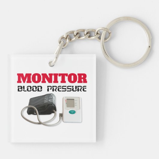 Bloeddruk controle sleutelhanger (Achterkant)