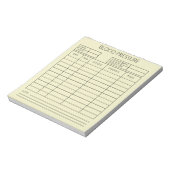 Bloeddruk Notitieblok (Linkerzijde)