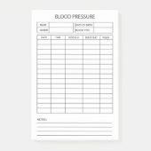 Bloeddruk Post-it® Notes (Voorkant)