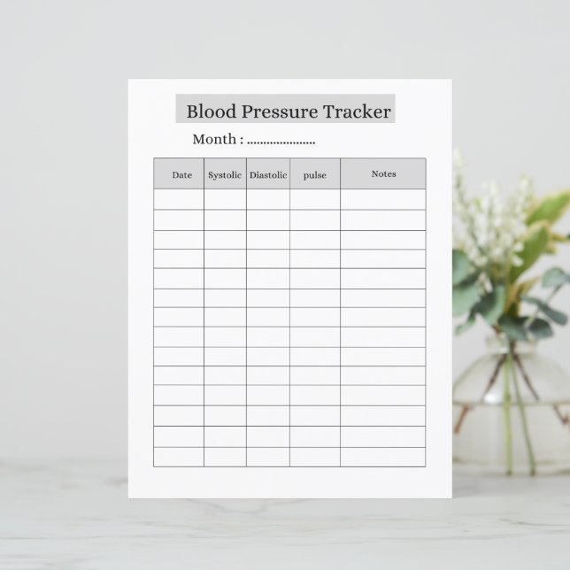 Bloeddruk Tracker BLAD (Staand voorkant)