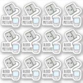 Bloeddruk Zorg Tracking Schrijf-op Labels (Voorkant)