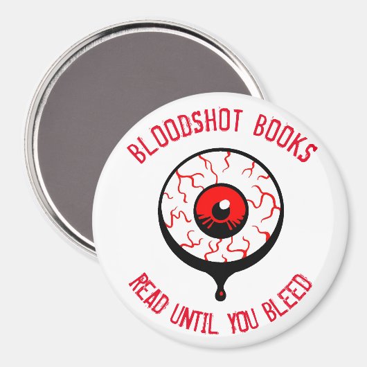 Bloeddrukboeken - cirkelvormige eyeball Magnet (Voorkant / Achterkant)