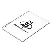 Bloeddruklogboek Notitieboek (Linkerzijde)