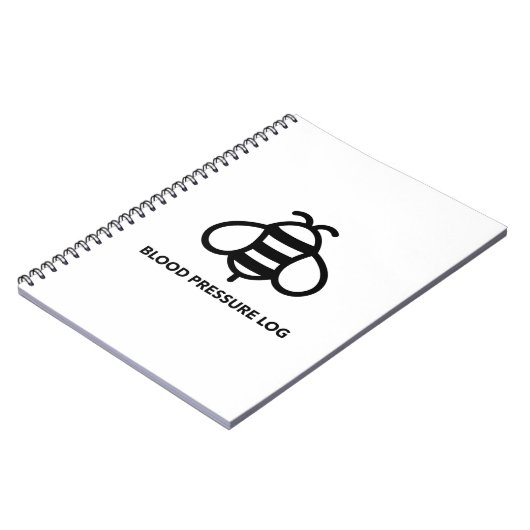 Bloeddruklogboek Notitieboek (Linkerzijde)