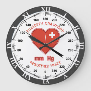 Bloeddrukmeter Verpleegarts Gezondheidszorg Grote Klok