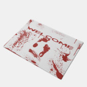 Bloeddrukplaat geplateerde halloween deurmat (Schuin)