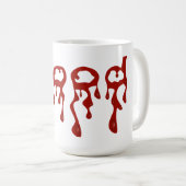 Bloeddruppels Halloween Mok (Voorkant rechts)