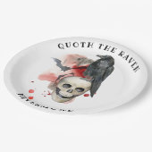 Bloeddruppels in het bloed papieren bordje (Gekanteld)